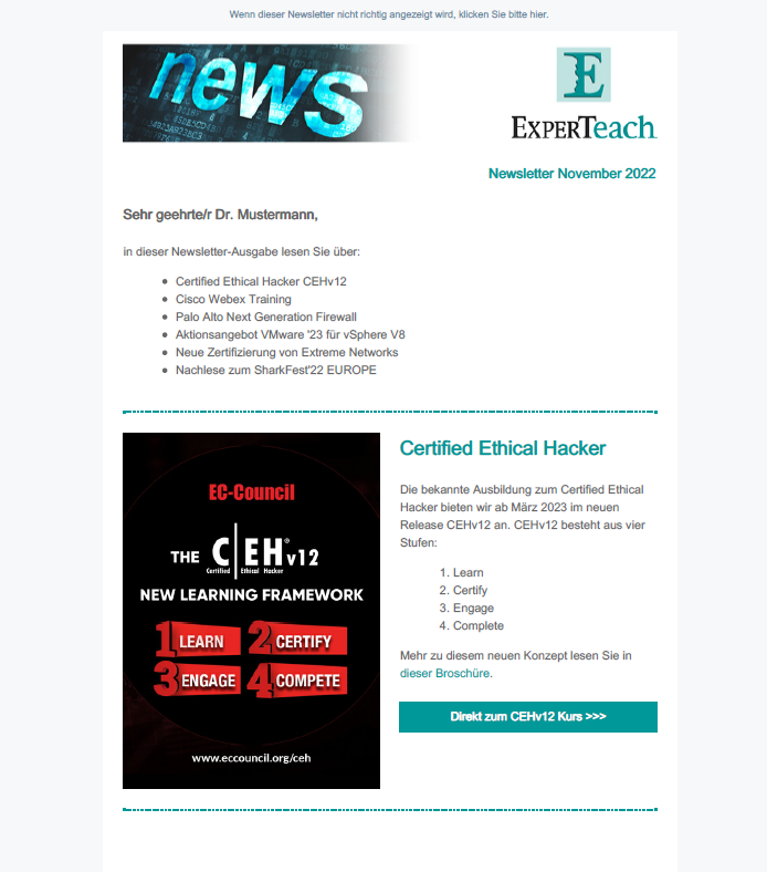 Newsletter November 22 Preview